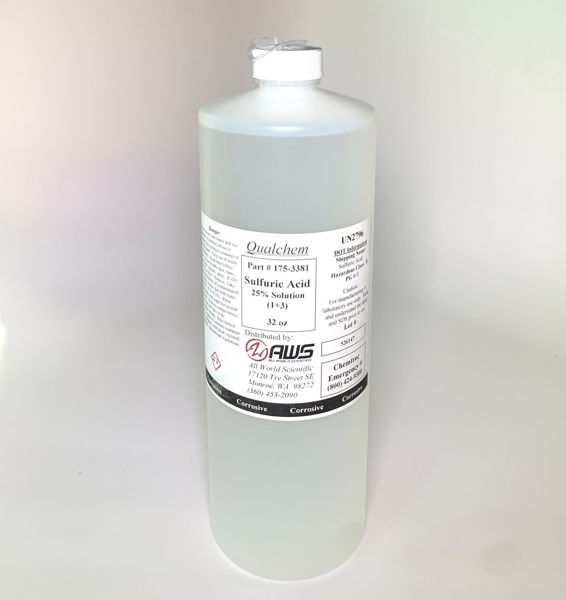 Picture of Sulfuric Acid 25% 1L/32 oz